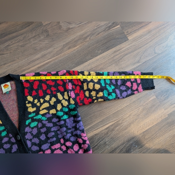Farm Rio Rainbow Leopard Cardigan - Picture 11 of 11